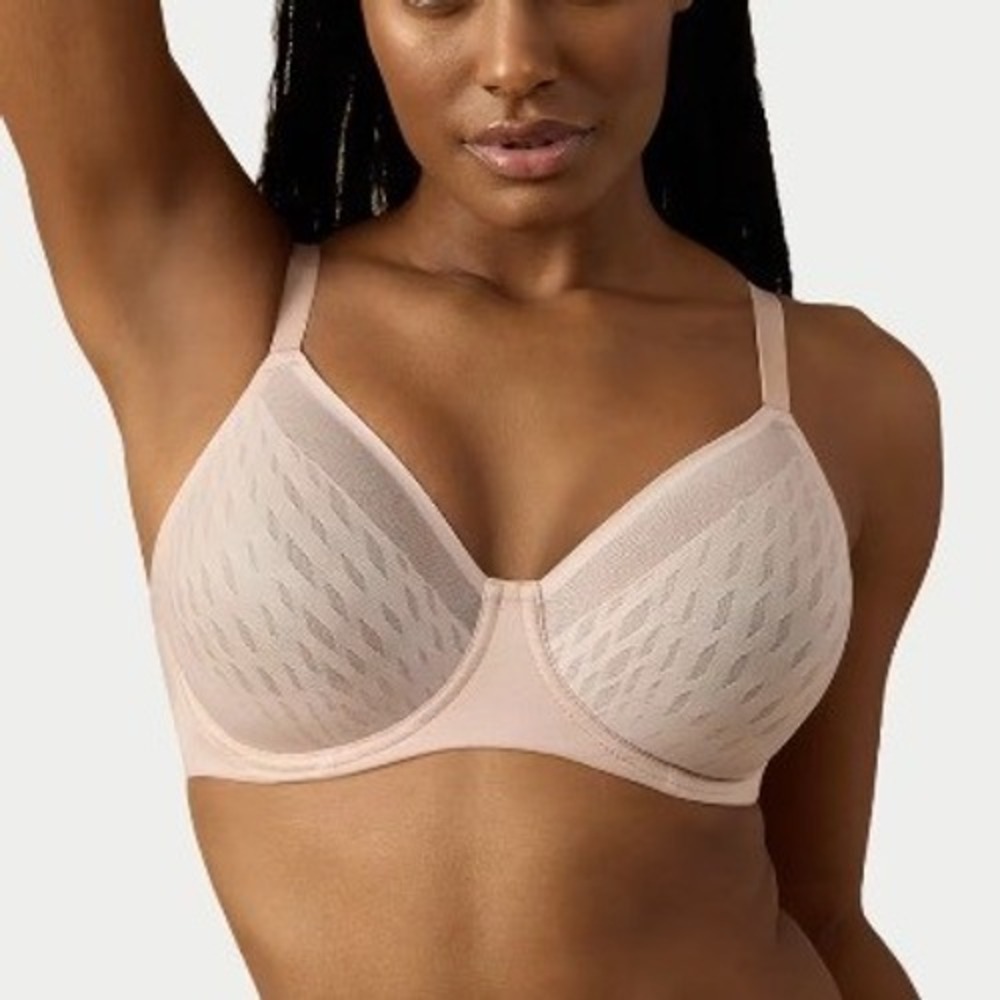 Wacoal Bra Elevated Allure Seamless Lift Underwire Blush Pink 38C 855336